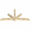 Ekena Millwork Alberta Rough Sawn Timber Gable Bracket, Douglas Fir, 108"W x 58"H x 6"D x 6"F, 13/12 Pitch GBW108X58X0606ALB00RDF - alternate 4
